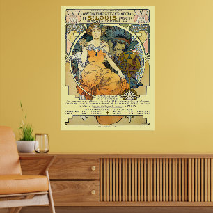 Poster Art Nouveau Exposition universelle de 1904 à Saint