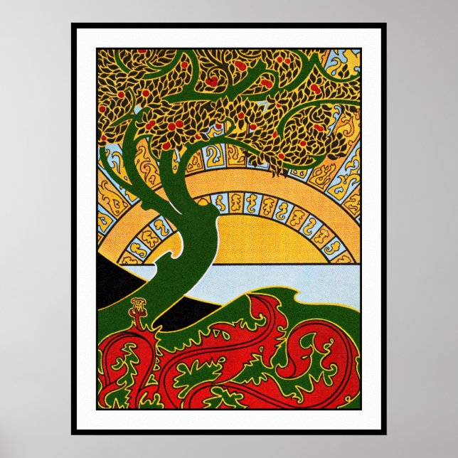 Poster Art Nouveau : La Libre Esthetique (Devant)