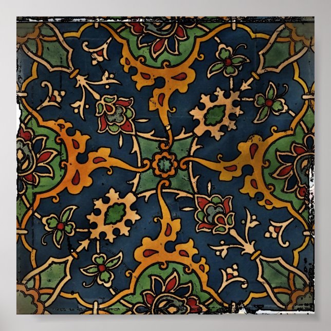 Poster Art Nouveau l'Art arabe (Devant)