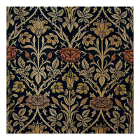 Art nouveau, motif Belle époque, vintage, chic, Wi