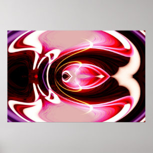 Poster Art numérique Abstrait Peinture Mur Imprimantes