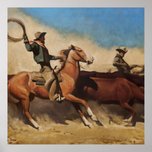 Poster Art occidental de Maynard Dixon