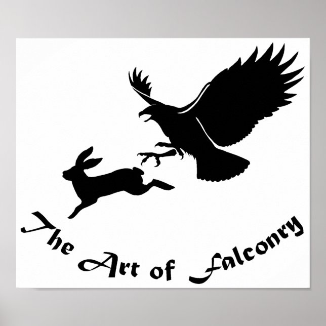 Poster Art of Falconry - Red Tail Hawk (Devant)