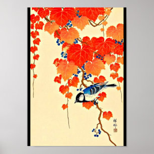 Poster Art-Ohara japonais Koson 1 d'Affiche-Cru