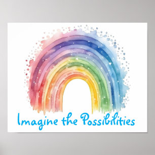 Poster Art par Debi, Rainbow
