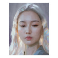 Art pastel holographique lumineux