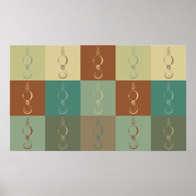 Poster Art Pop Crane (Devant)