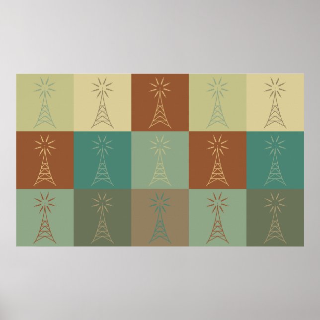 Poster Art pop radio amateur (Devant)