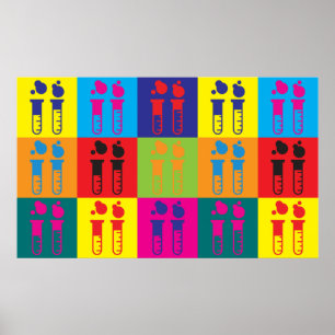 Poster Art pop science