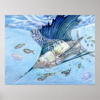 Poster Art primé par C. Huang - 10e année