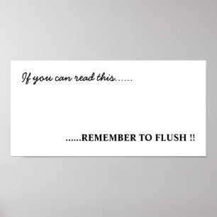 Poster Art salle de bain