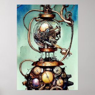 Poster Art Steampunk