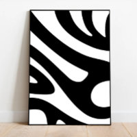 Art super blanc et noir, Art inspiré Zèbre