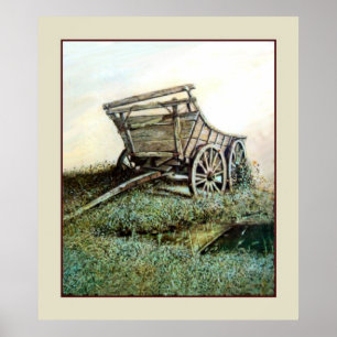 Poster Art vintage, B. Mitchell