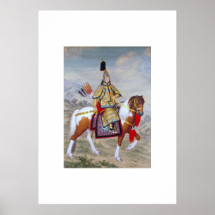 Poster Art vintage chinois ancien