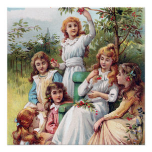 Poster Art vintage ~ Evelyn S Hardy ~ 1898