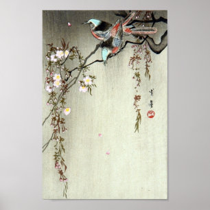 Poster Art vintage japonais ancien