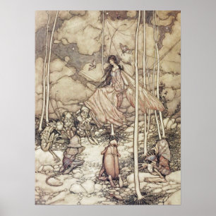 Poster Art vintage par Arthur Rackham