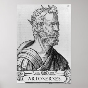 Poster Artaxerxes II roi de Perse