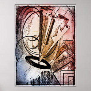 Poster, arte abstracto poster