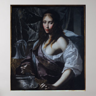 Poster Artemisia se prépare à boire