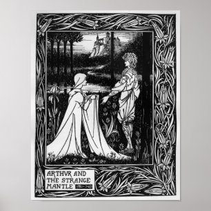 Poster Arthur et le manteau étrange