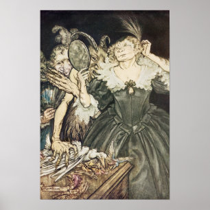 Poster Arthur Rackham   Comus par John Milton : "Et ils,