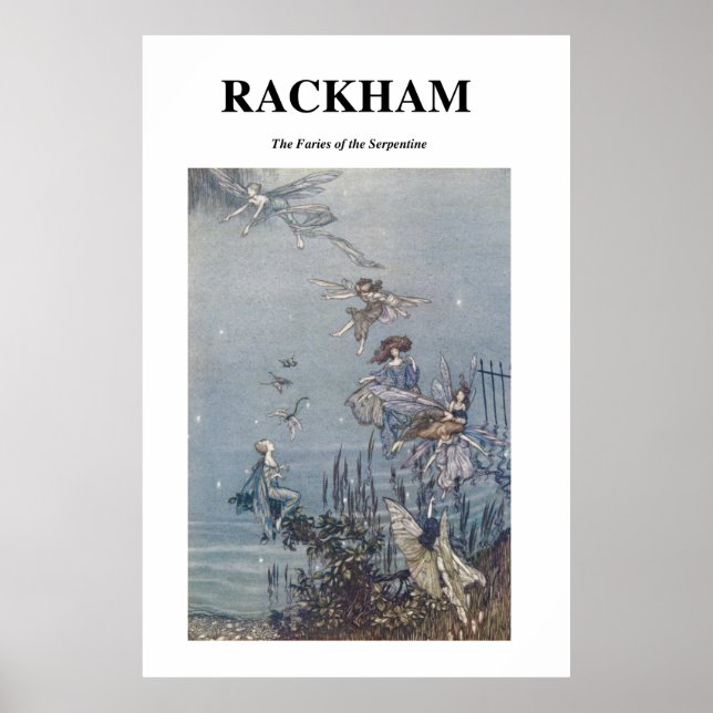 Poster Arthur Rackham - Les foires de la Serpentine (Devant)