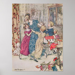 Poster Arthur Rackham   Un groupe rouillé et bruyant