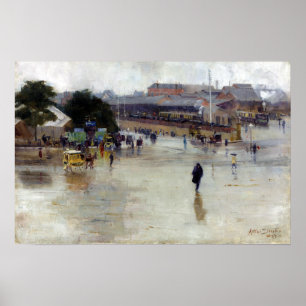Poster Arthur Streeton La Gare, Redfern