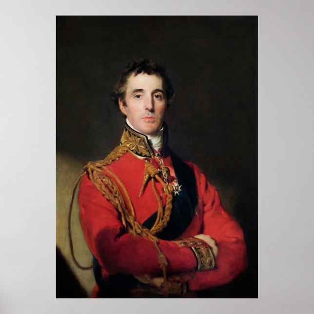 Poster Arthur Wellesley par Thomas Lawrence (Devant)