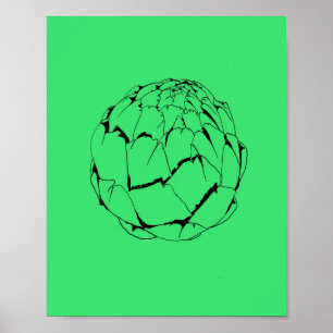 Poster Artichaut