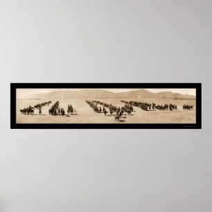 Poster Artillerie El Paso TX Photo 1916