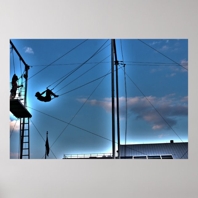 Poster Artiste de Trapeze à New York @ Seaport (Devant)