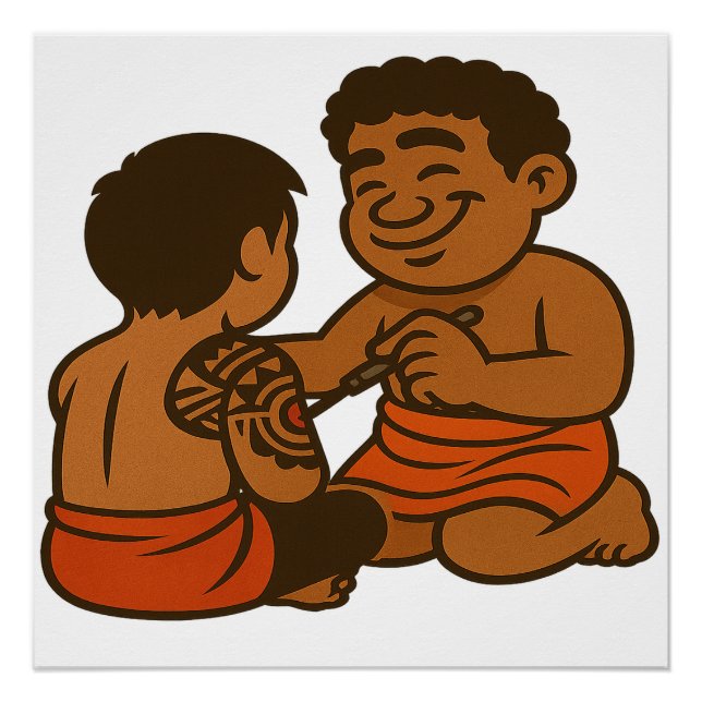 Poster Artiste Dumi Tatau (Devant)