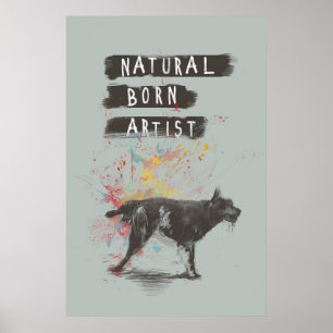 Poster artiste né