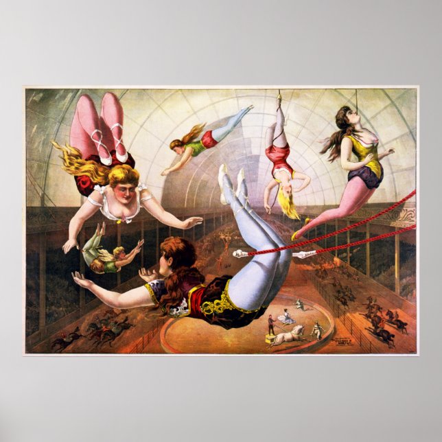 Poster Artistes Trapeze (Devant)