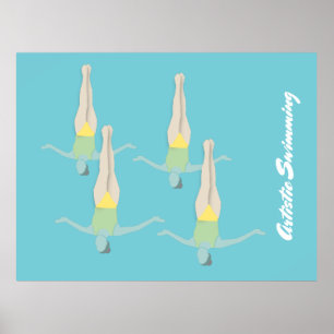 Poster Artistic Swimming