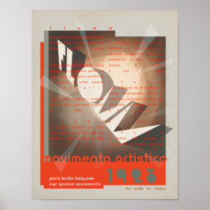 Poster Artistico de movimento de FLomm