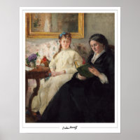 Poster artistique Berthe Morisot Zedign #101