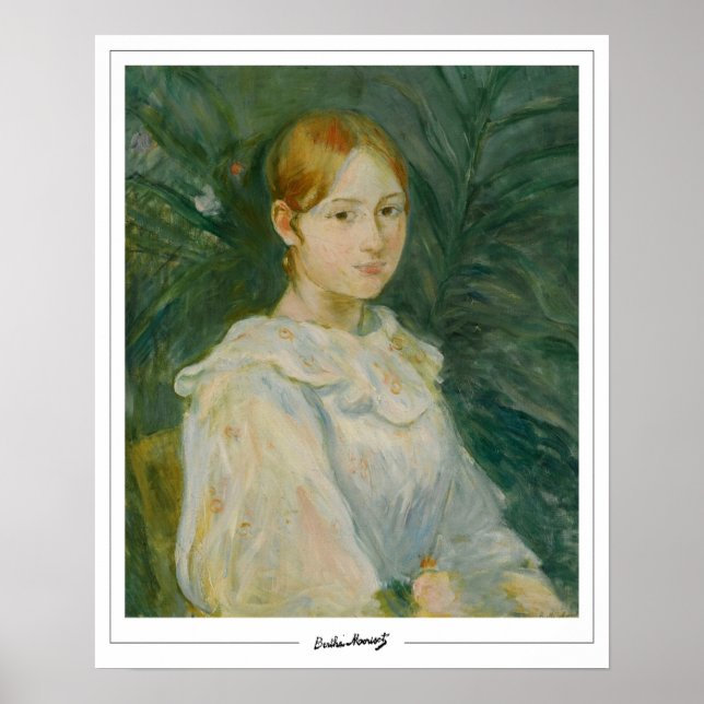 Poster artistique Berthe Morisot Zedign #115 (Devant)