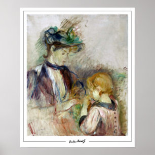 Poster artistique Berthe Morisot Zedign #254