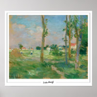 Poster artistique Berthe Morisot Zedign #49