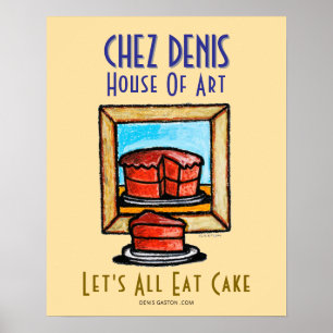 Poster artistique Denis Gaston