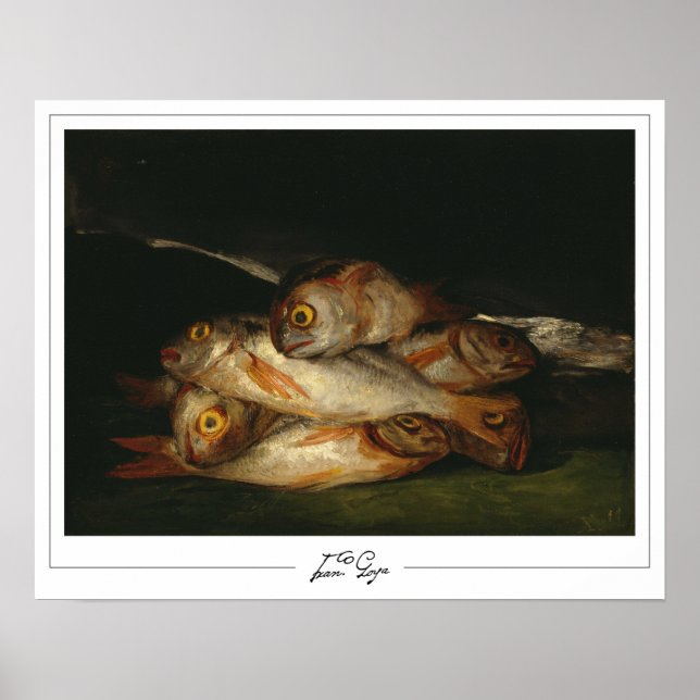 Poster artistique Francisco Goya Zedign #306 (Devant)