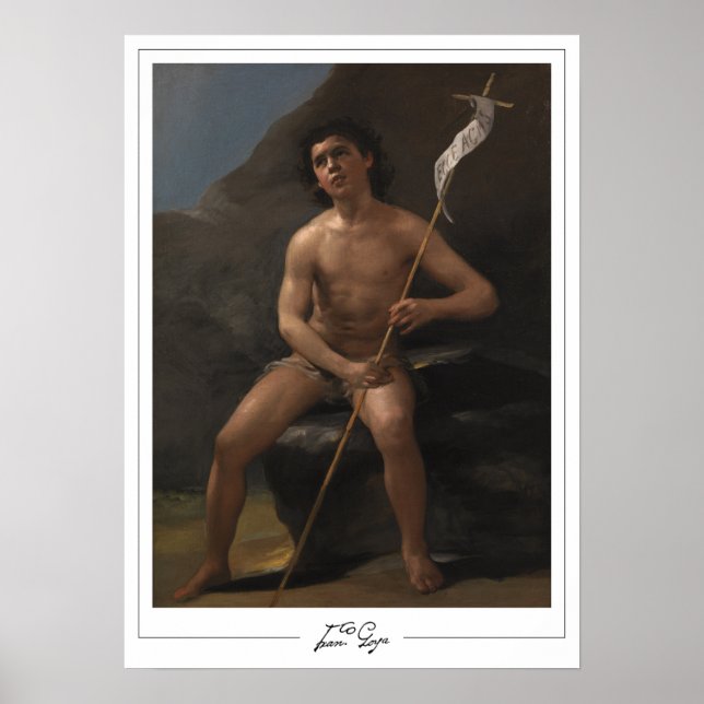 Poster artistique Francisco Goya Zedign #341 (Devant)