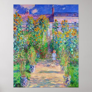 Poster Artist's Garden, Monet