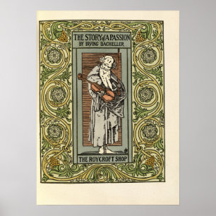Poster Arts Et Artisanat Vintage 1901 Roycroft