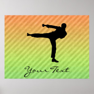 Poster Arts martiaux