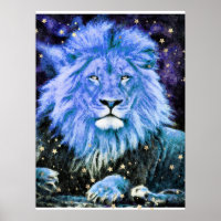 *~* Artsy AP23 Bleu céleste artistique LION